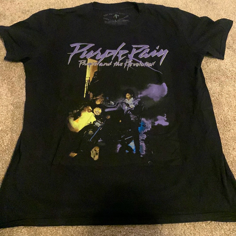 Prince purple rain vintage tee